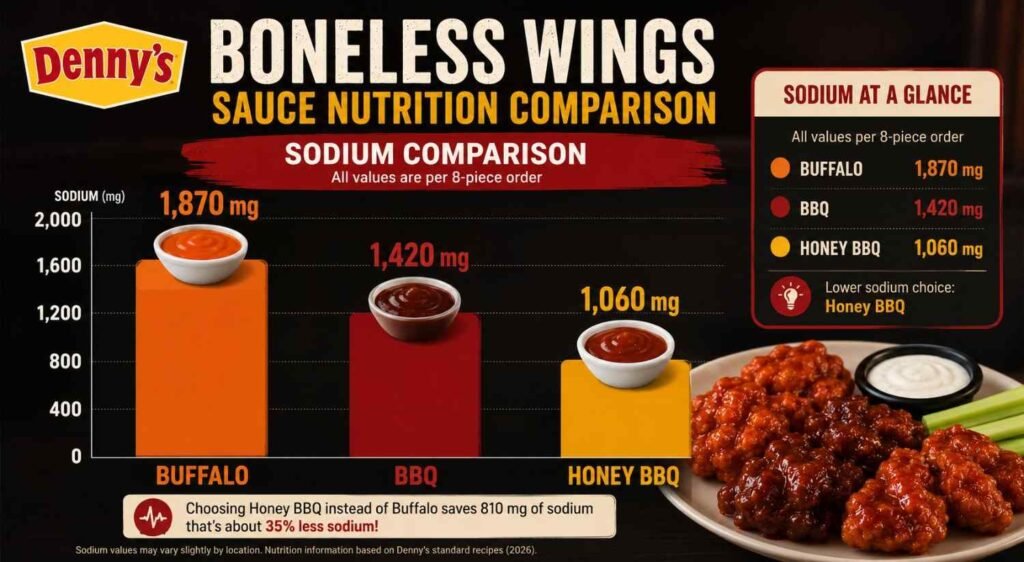 How Denny's Boneless Wings Compare to the Classic Sampler
