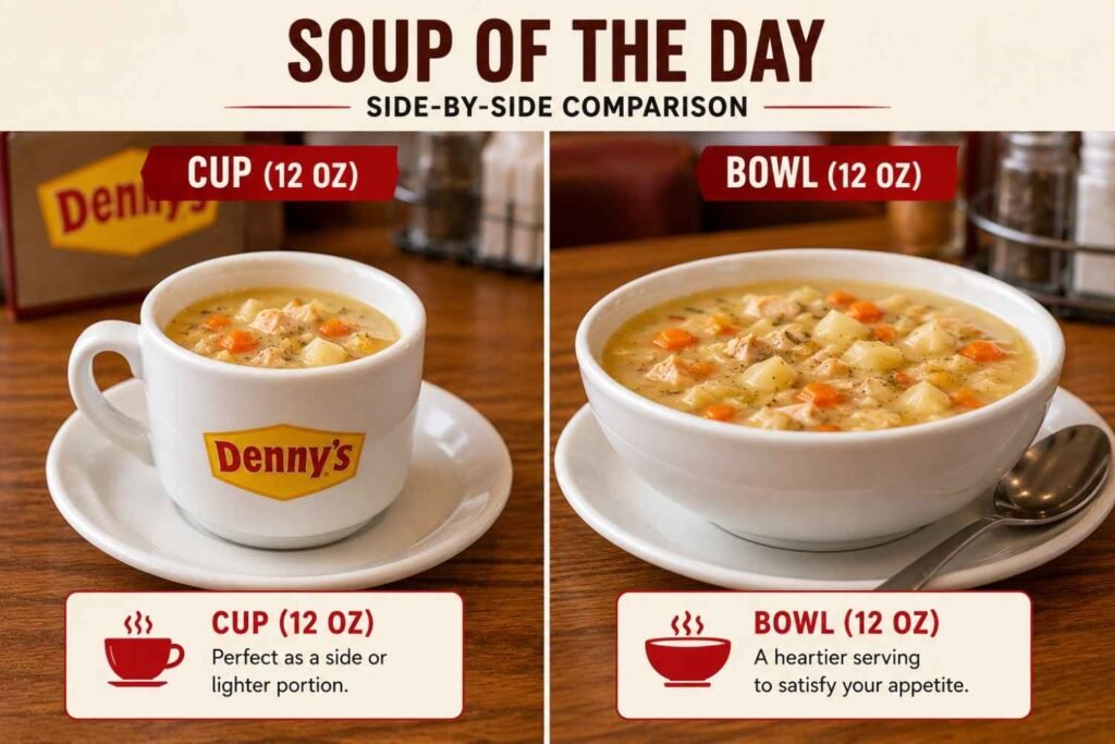 Can You Pair Denny's Soup With Other Menu Items?