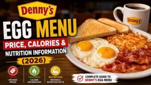 Denny's Egg Menu Price, Calories & Nutrition Information (2026)