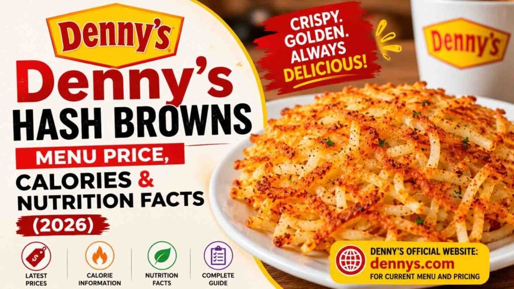 Denny's Hash Browns Menu Price Overview