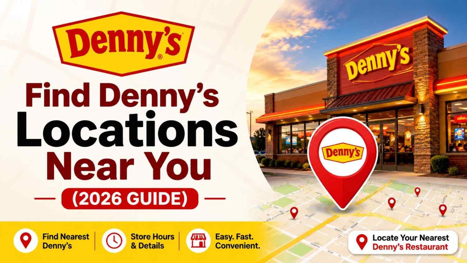 Find Denny’s Locations Near You (2026 Guide)