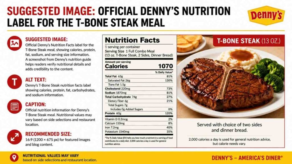 Full Nutrition Facts — Denny's Jr. Chocolate Chip Pancakes