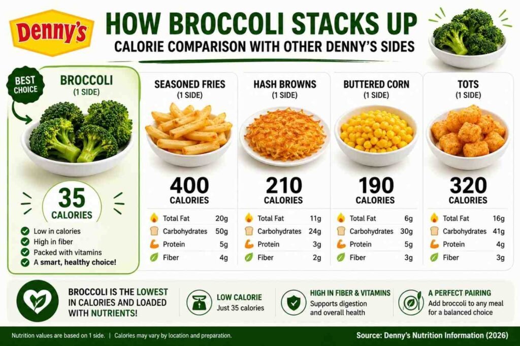 How Denny's Broccoli Compares to Other Sides