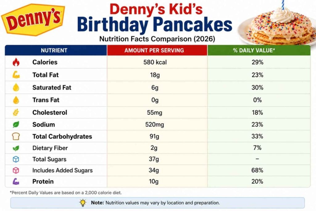 How It Compares to Other Denny's Pancake Options