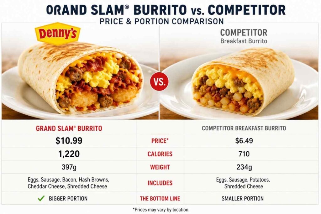 How It Stacks Up Against Other Denny's Breakfast Items