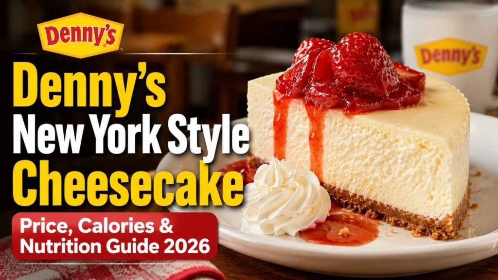 How Much Does Denny's New York Style Cheesecake Cost