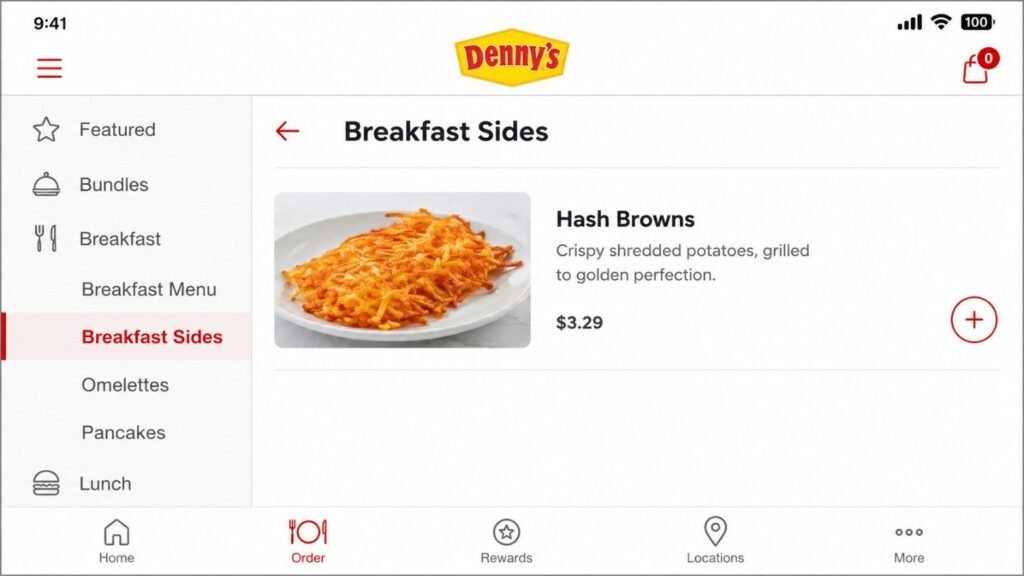 How to Order Hash Browns at Denny's the Smart Way