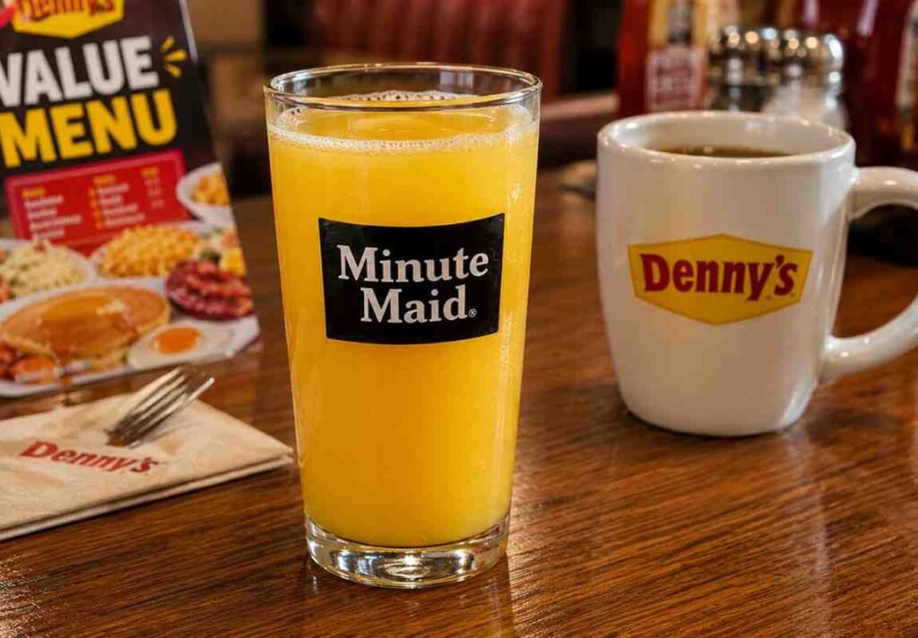 In Denny's Minute Maid® Juice Menu Price What Flavors Does Denny's Offer