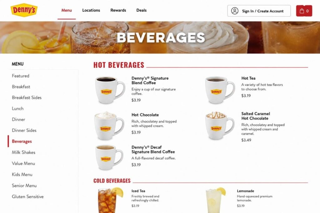 Tips for Ordering Hot Tea at Denny's